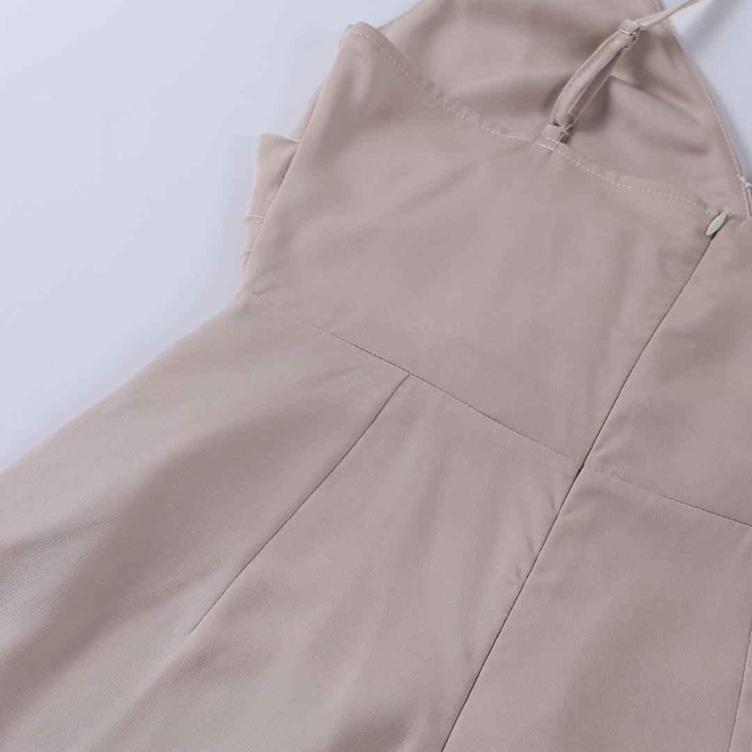 Levoire | Robe Sans Manches à Col En V Pour Femmes - Maxi