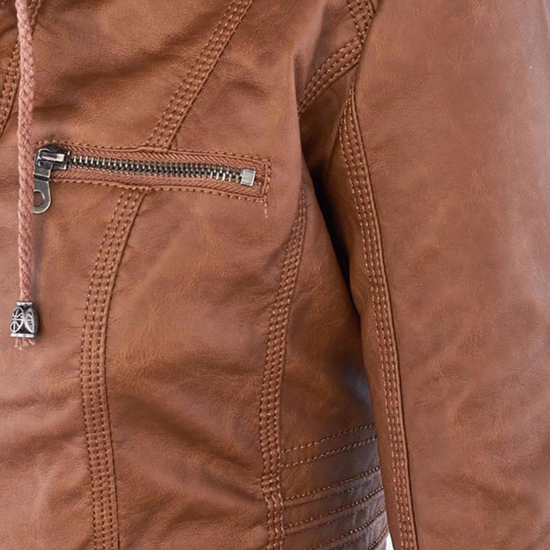 Levoire | Veste En Cuir Au Design Intemporel