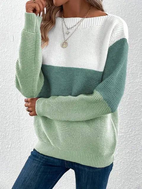 Levoire | Pull confortable pour femmes Vert