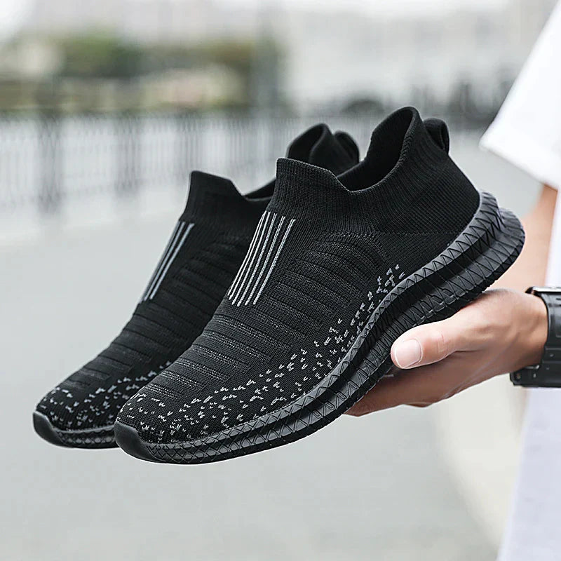 Levoire | Baskets Pour Hommes Sans Lacets Pour Pieds Larges