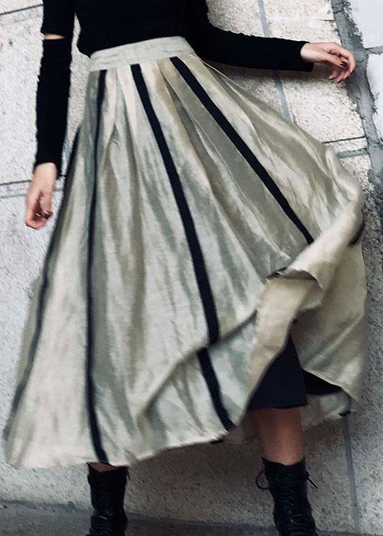 Levoire | Jupe D'Été En Lin De Coton Beige