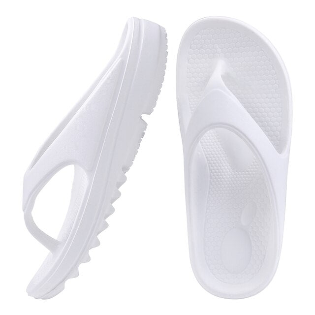 Levoire | Tongs Pour Femmes Blanc