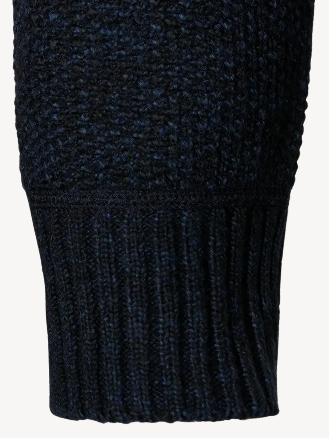 Levoire | Haut Col Pull, Avec Zip Semi-Métallique