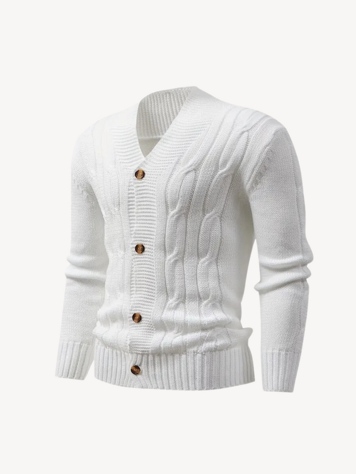 Levoire | Veste en tricot à boutons ouverts