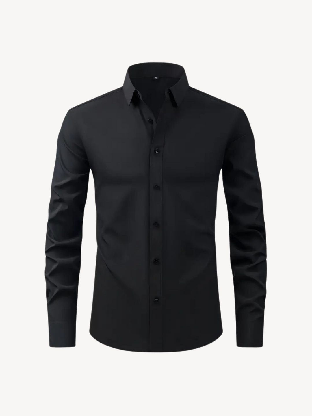 Levoire | T-Shirt De Loisirs Avec Bouton Noir