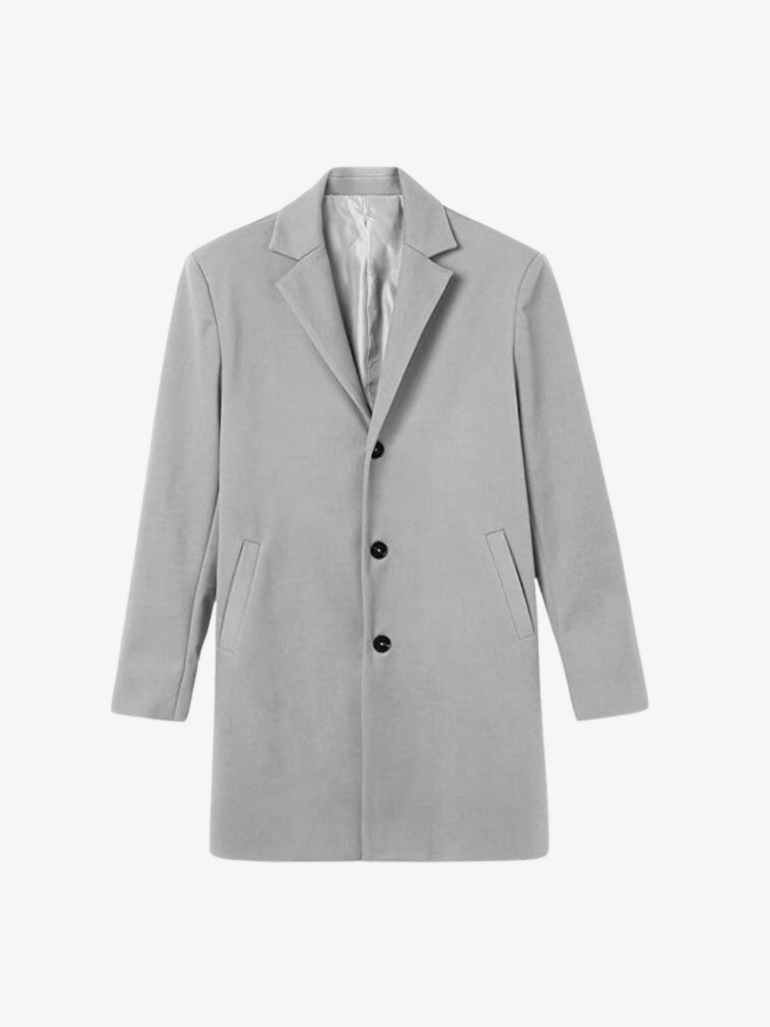 Levoire | Trench Réchauffement Veste Gris clair