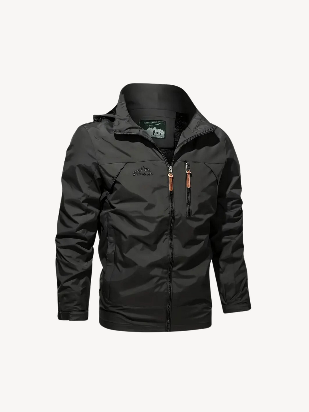 Levoire | Veste imperméable et coupe-vent avec capuche