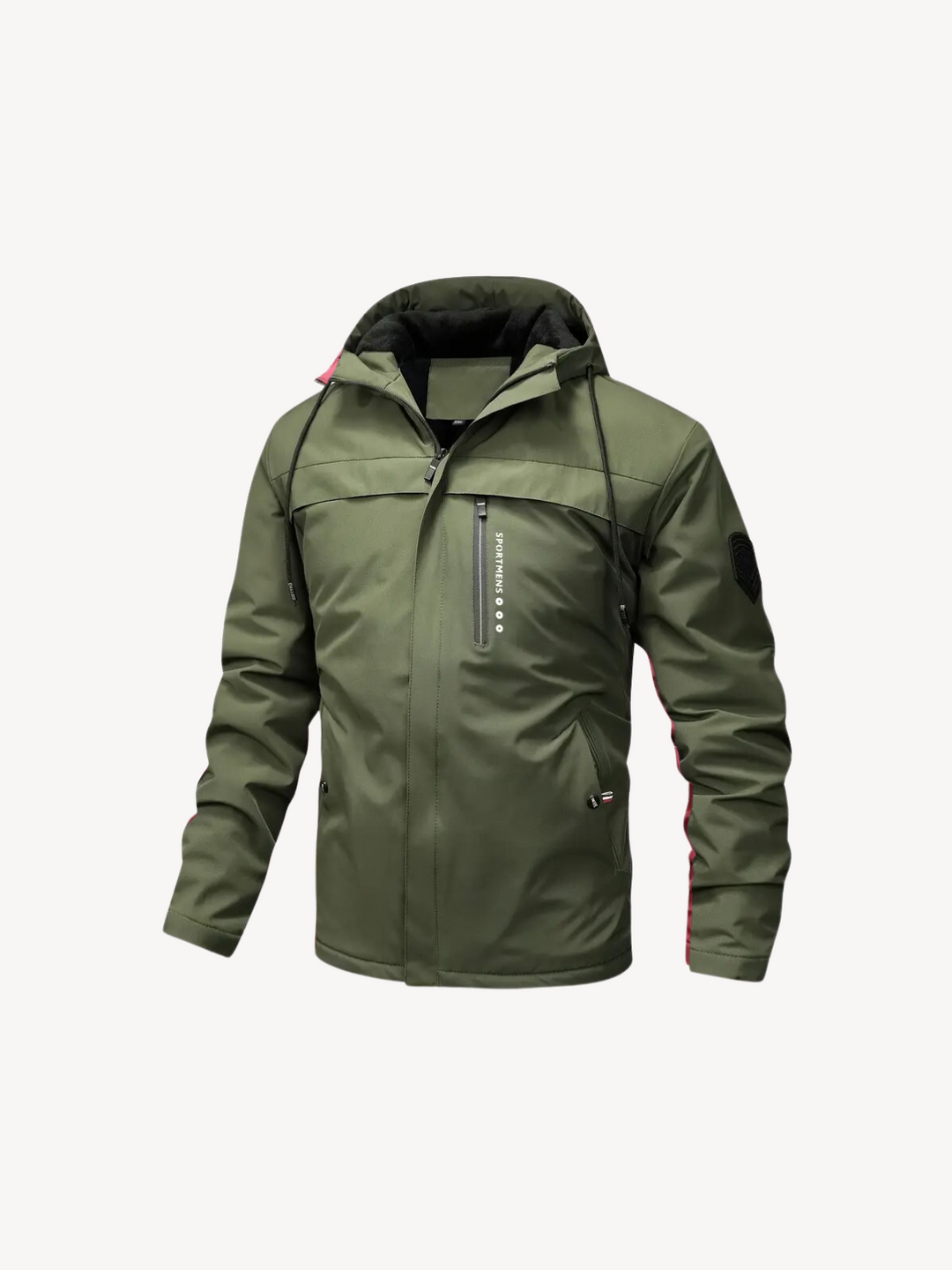 Levoire | Bonnet Polaire Plus Chaud Avec Capuche Vert vert militaire