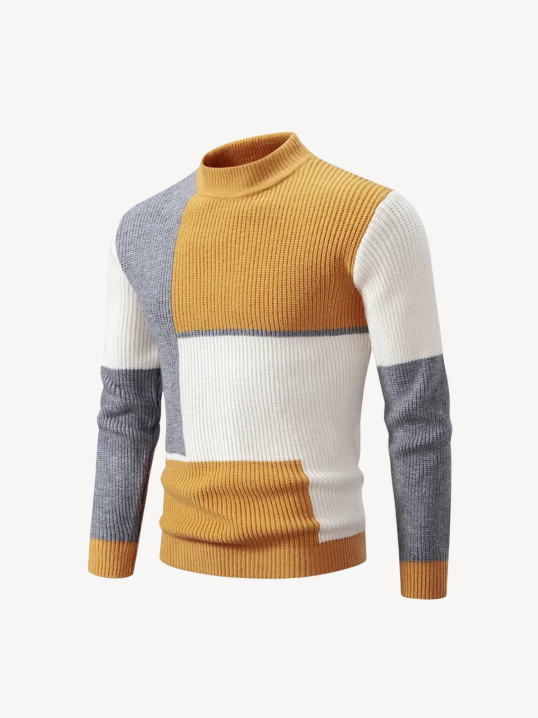 Levoire | Pull Premium Pour Hommes Orange
