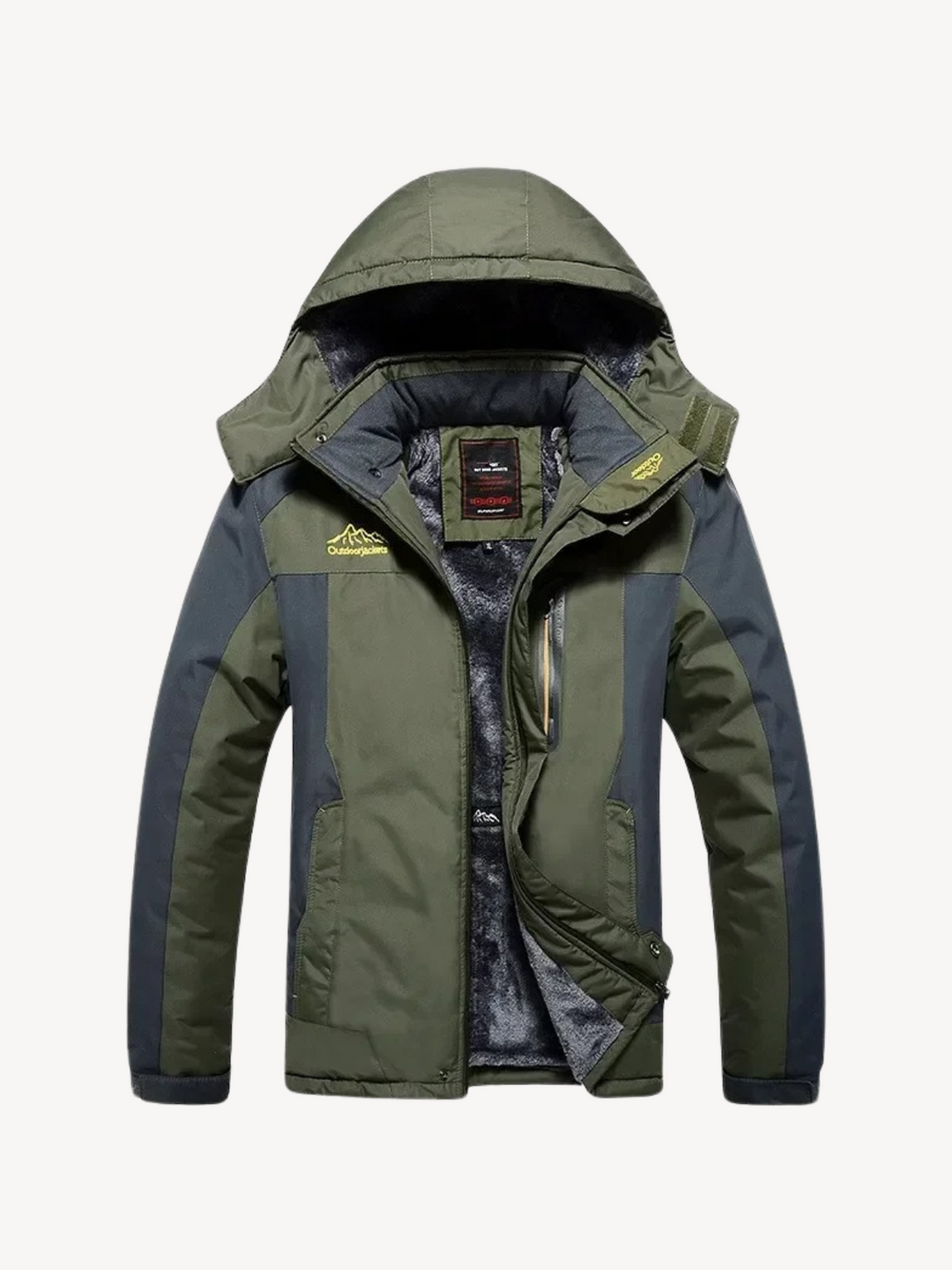 Levoire | Veste en polaire imperméable Vert