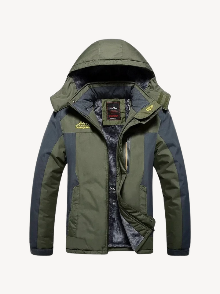 Levoire | Veste En Polaire Imperméable Vert