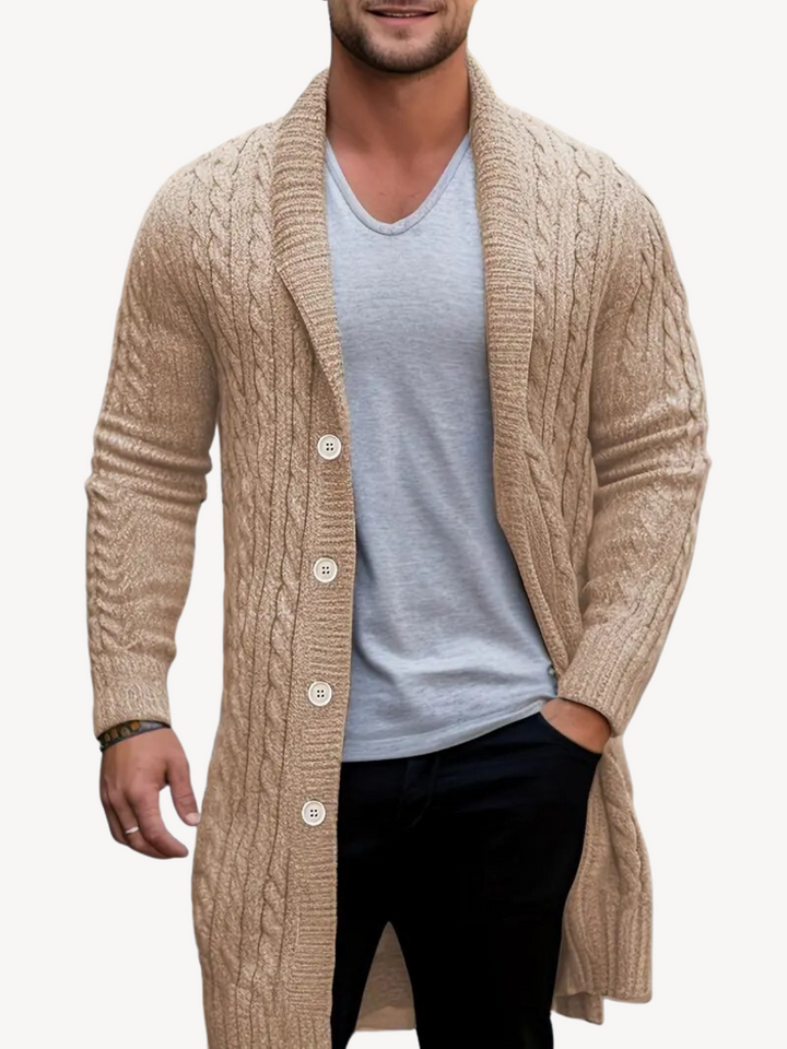 Levoire | Veste en tricot avec texture douce