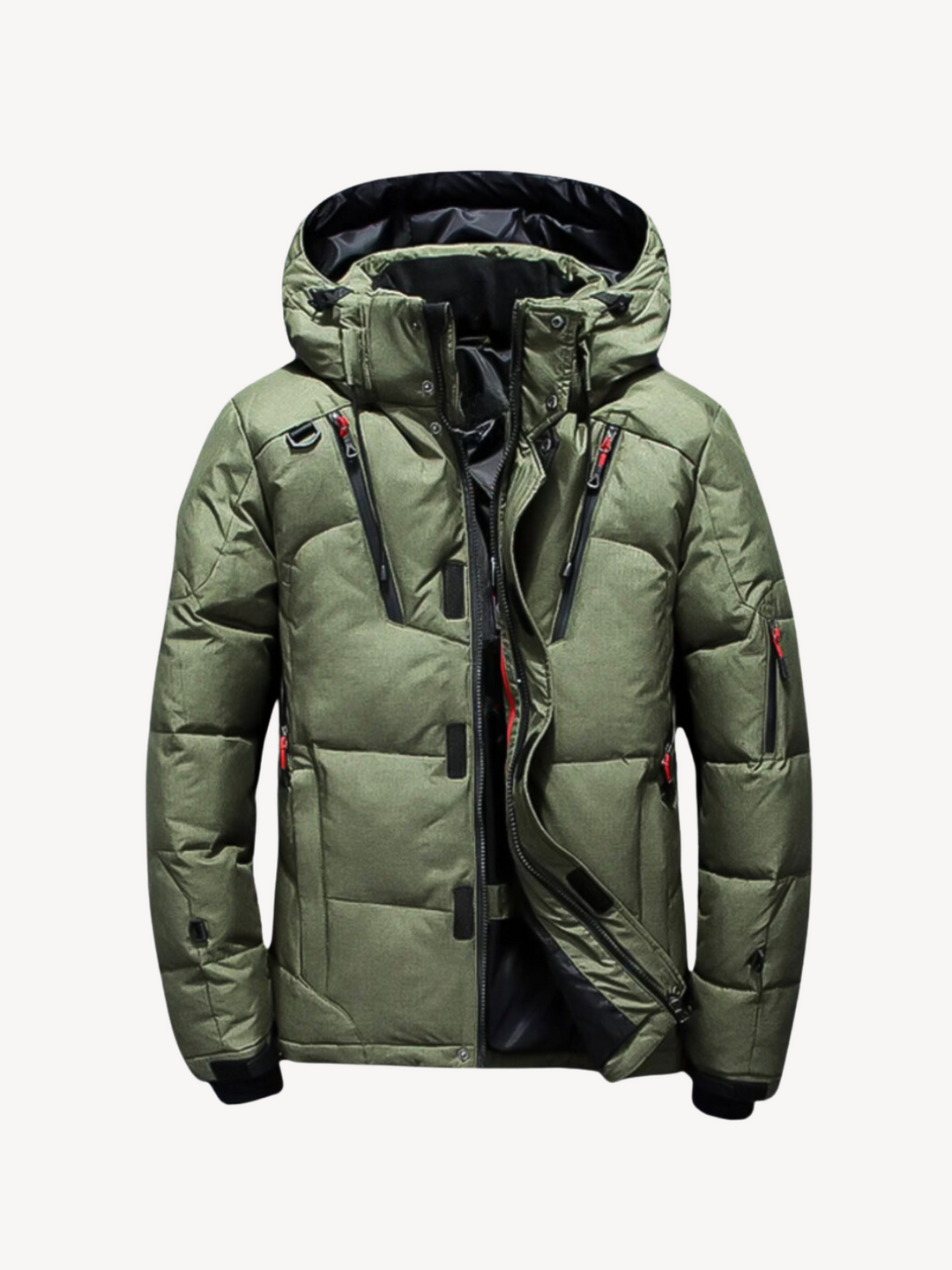 Levoire | Veste épaisse Vert