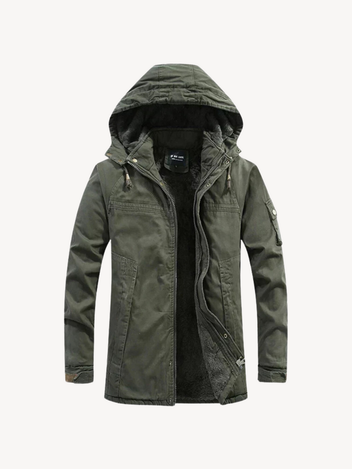 Levoire | Veste En Fleece Confortable Vert vert militaire
