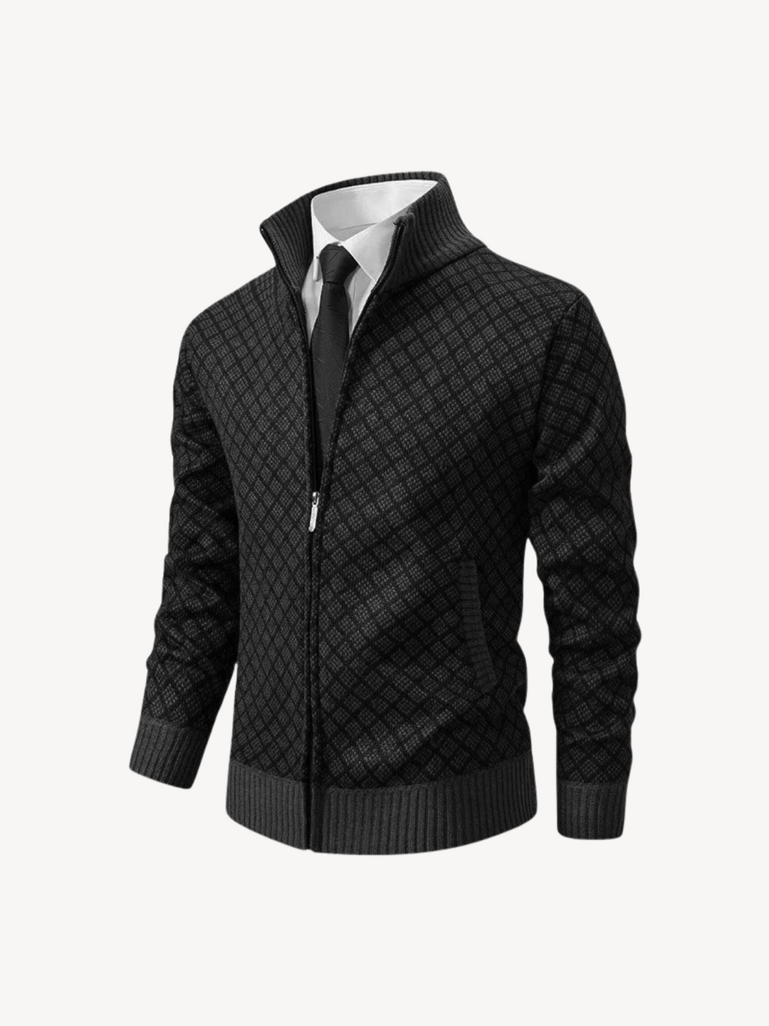 Levoire | Superbe Manteau Pour Homme Noir