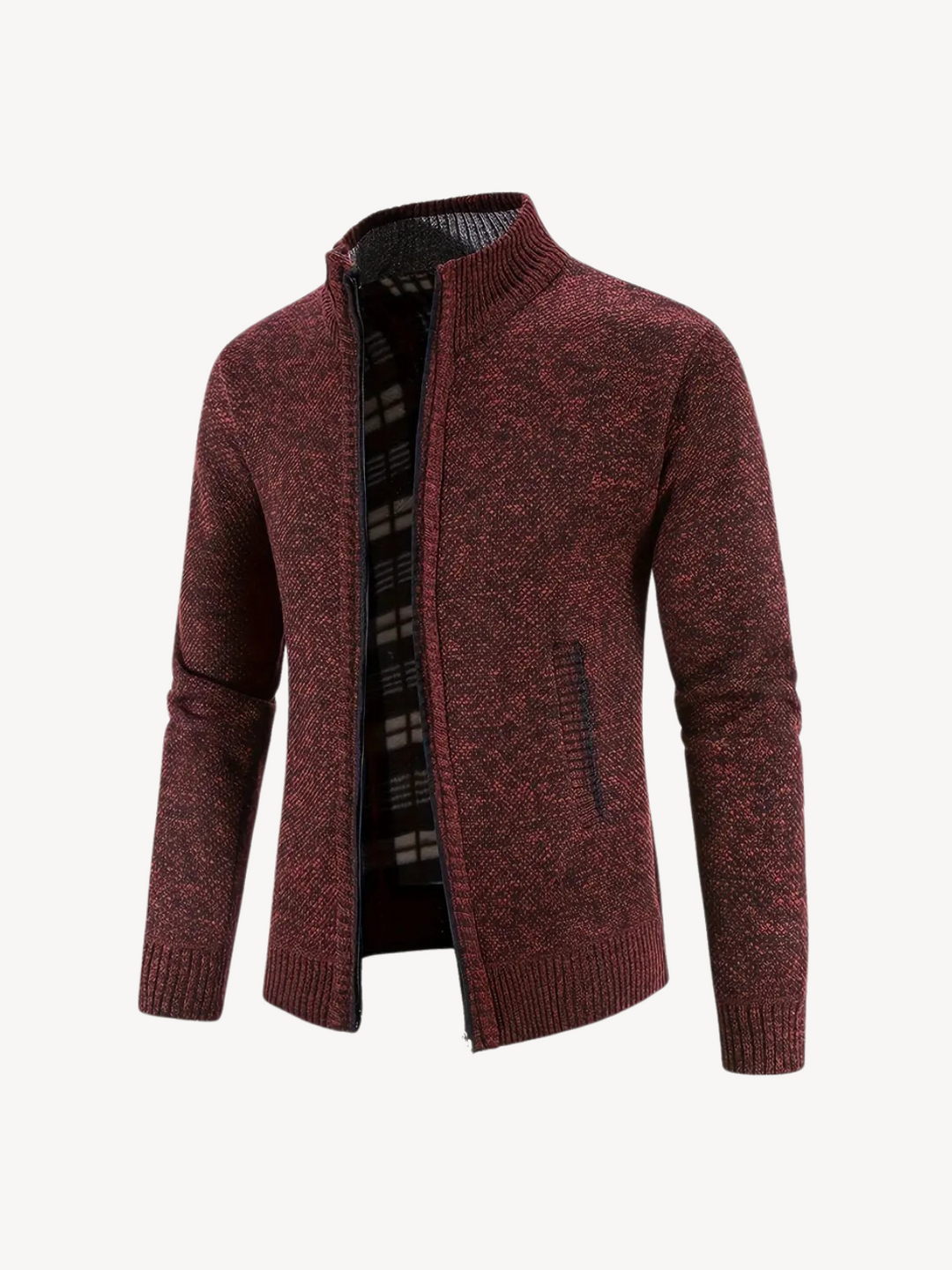 Levoire | Pull zippé confortable