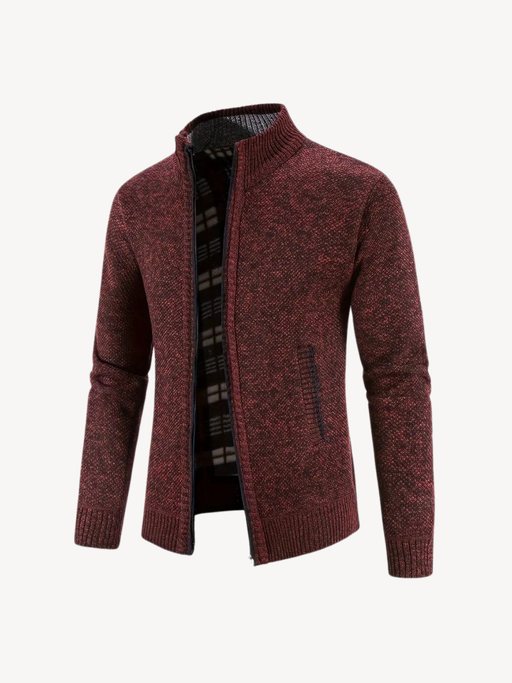 Levoire | Veste En Tricot Confortable Avec Zip