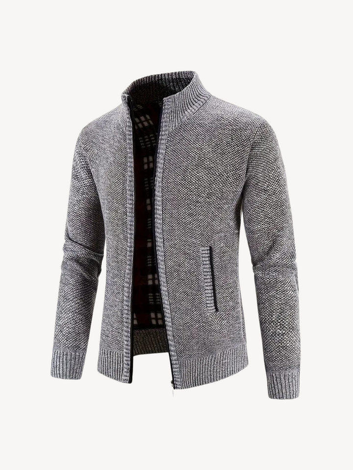 Levoire | Veste En Tricot Confortable Avec Zip