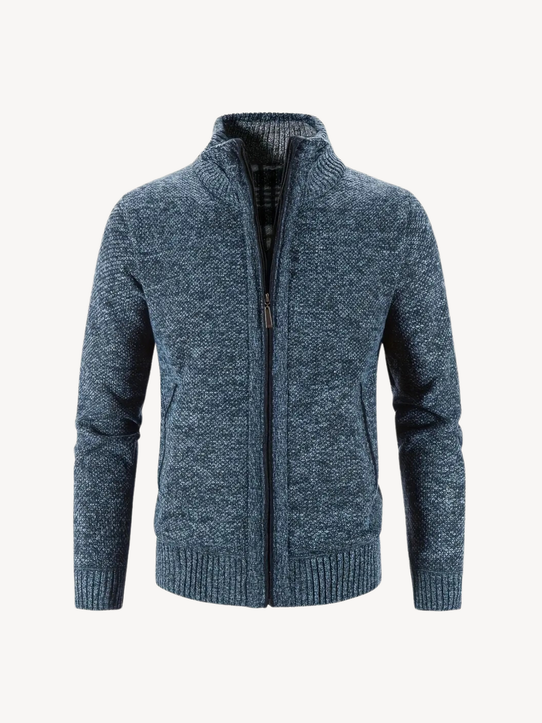 Levoire | Veste En Tricot Confortable Avec Zip