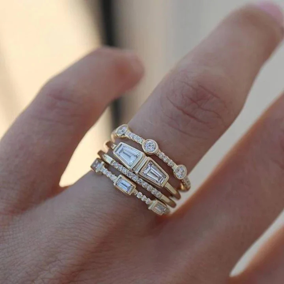 Levoire | Récolte De Vin Bague En Or Et Zircon Série Or 10