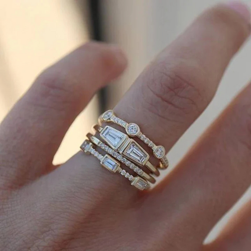 Levoire | Récolte De Vin Bague En Or Et Zircon Série Or