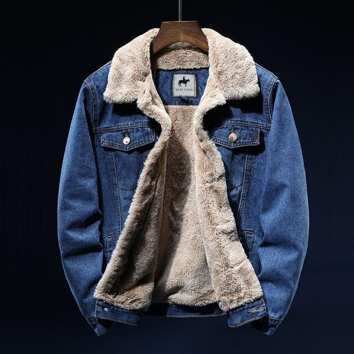 Levoire | Veste Denim Doublée Polaire
