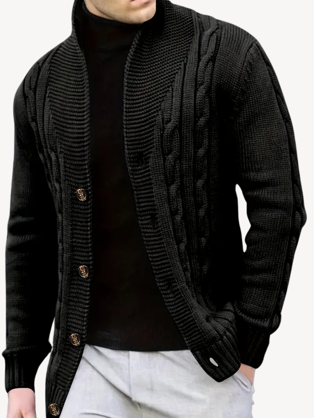 Levoire | Gilet Ouvert Avec Boutons