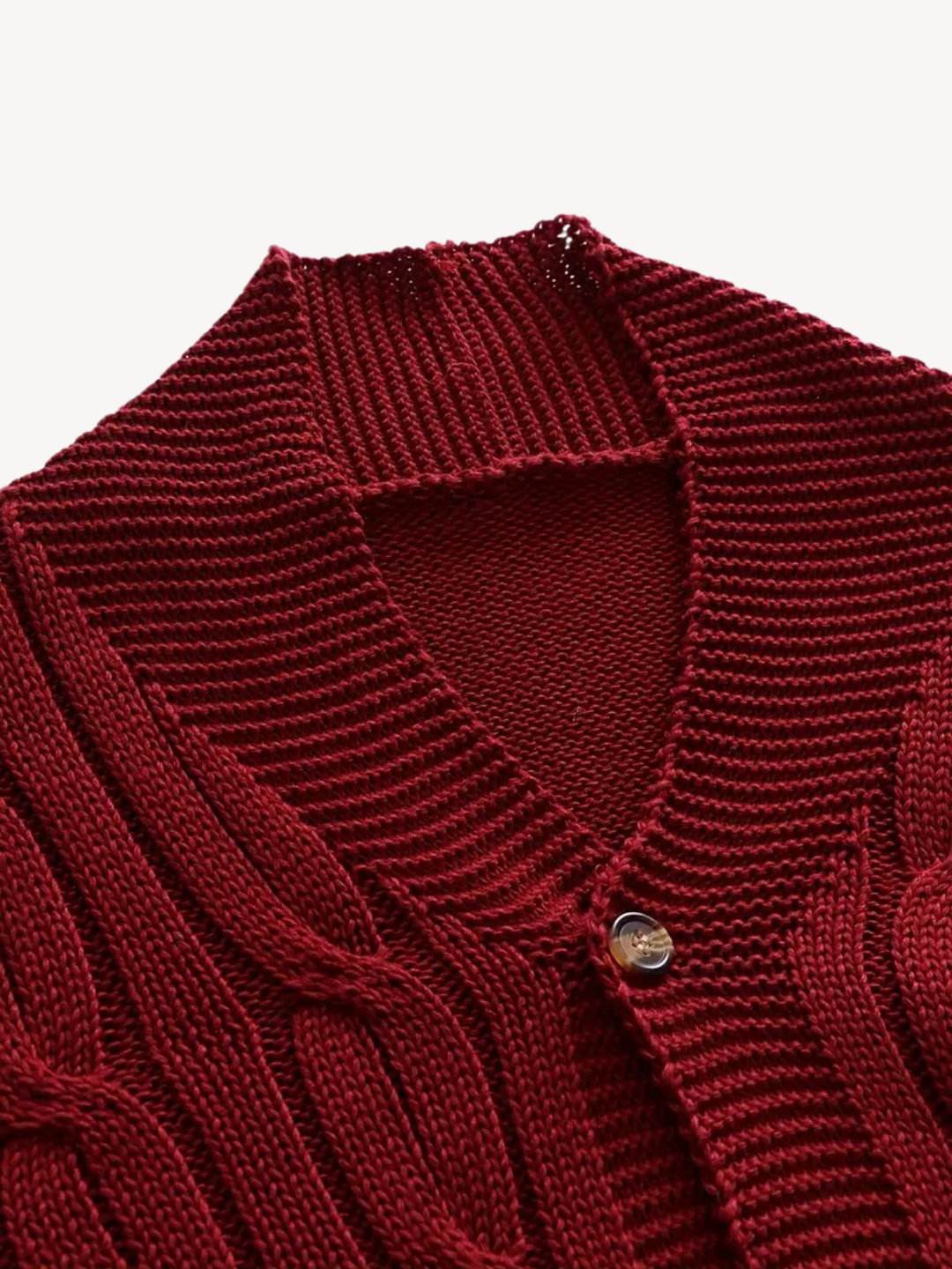 Levoire | Veste en tricot à boutons ouverts