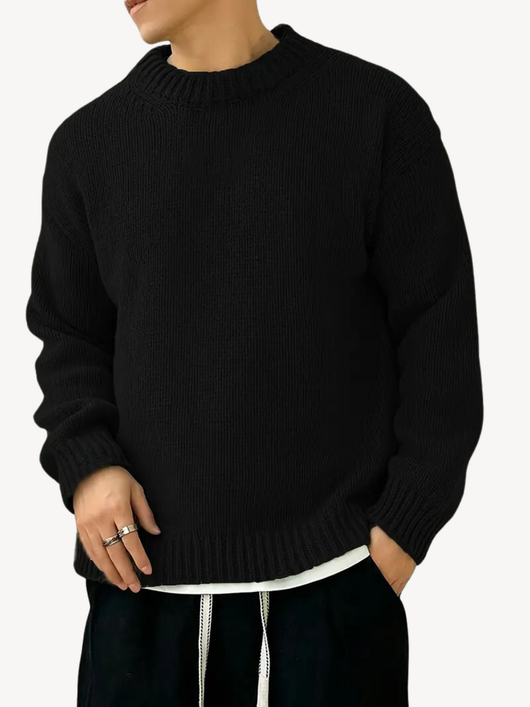 Levoire | Tricot Sportif Pour Les Loisirs Noir