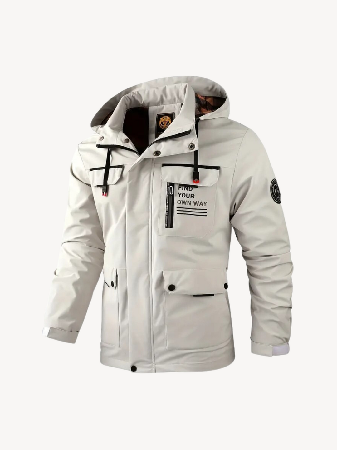 Levoire | Veste De Loisir Coupe-Vent Blanc (Presque épuisé)