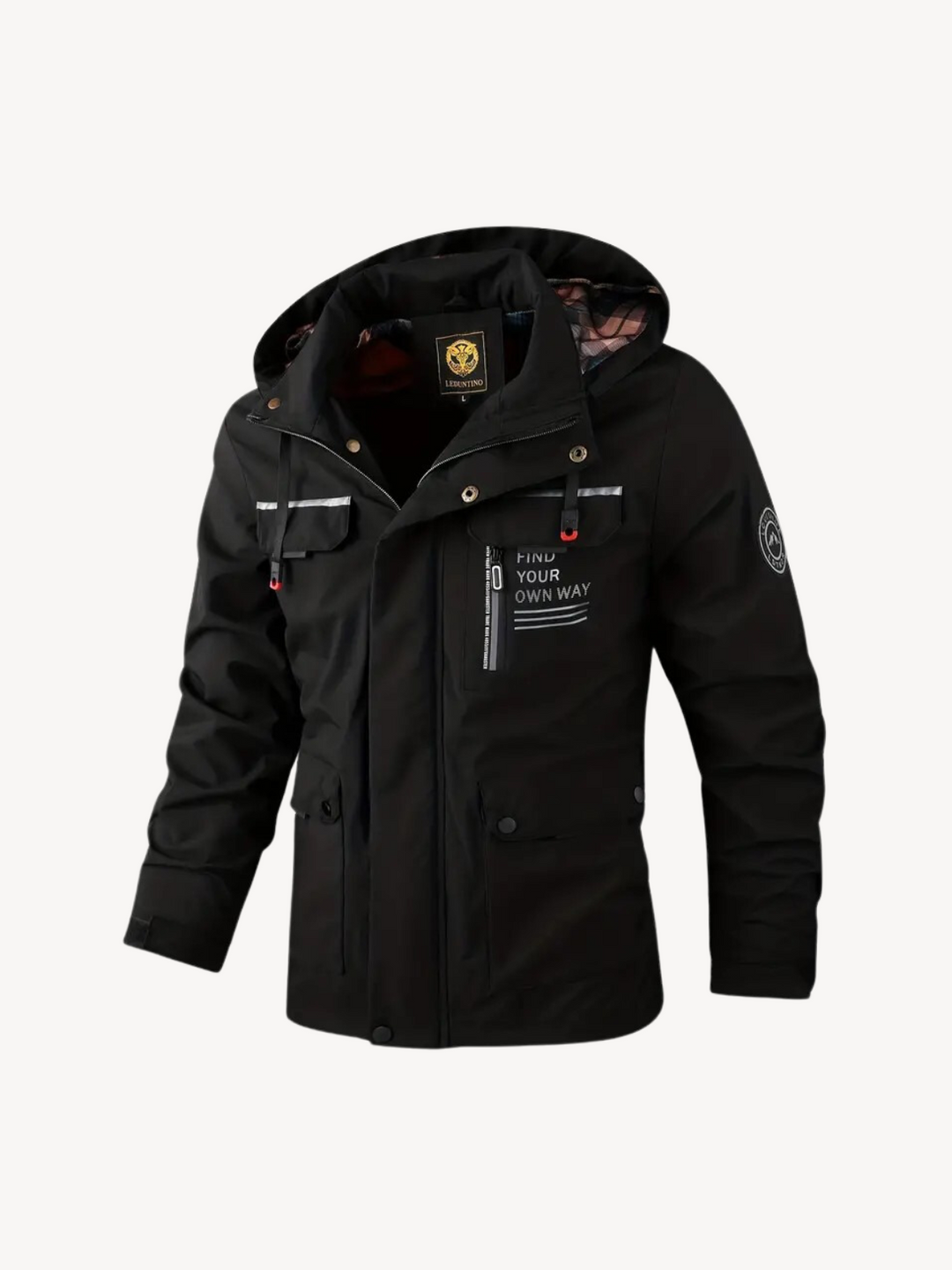 Levoire | Veste De Loisir Coupe-Vent Noir (Presque épuisé)