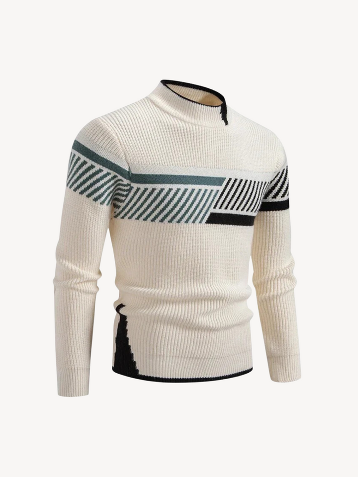 Levoire | Pull Premium Pour Hommes Blanc