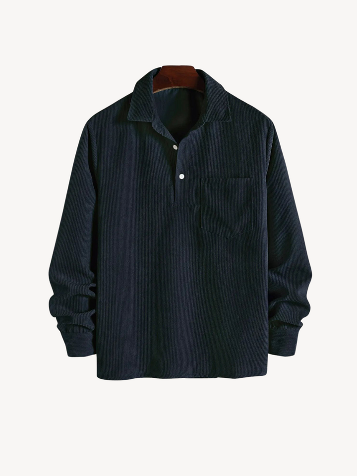 Levoire | T-shirt en velours uni Merensininen