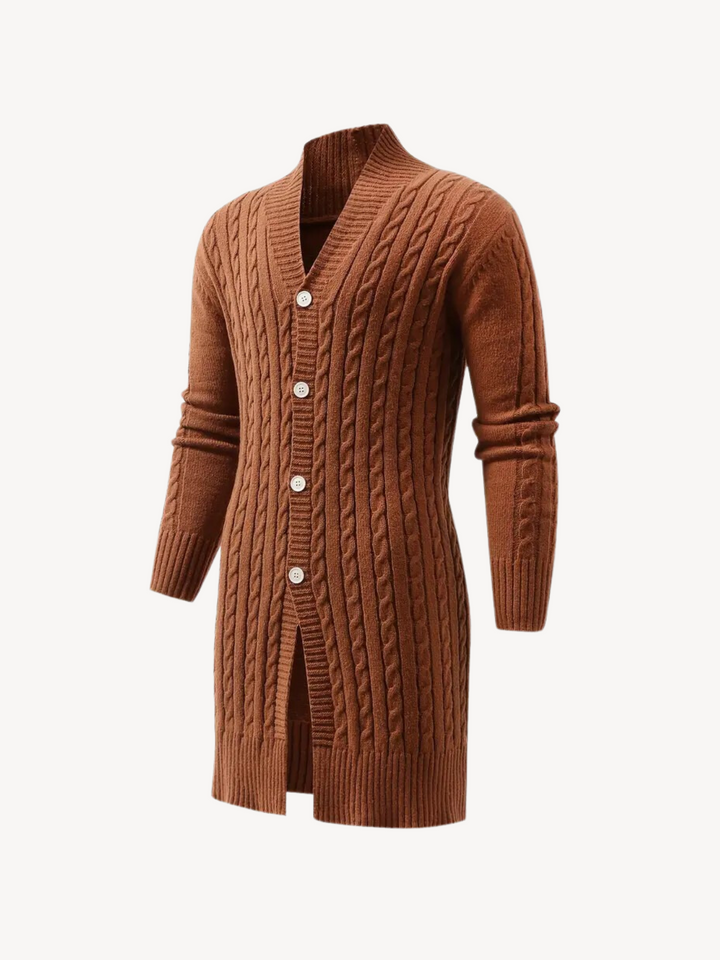 Levoire | Veste en tricot avec texture douce
