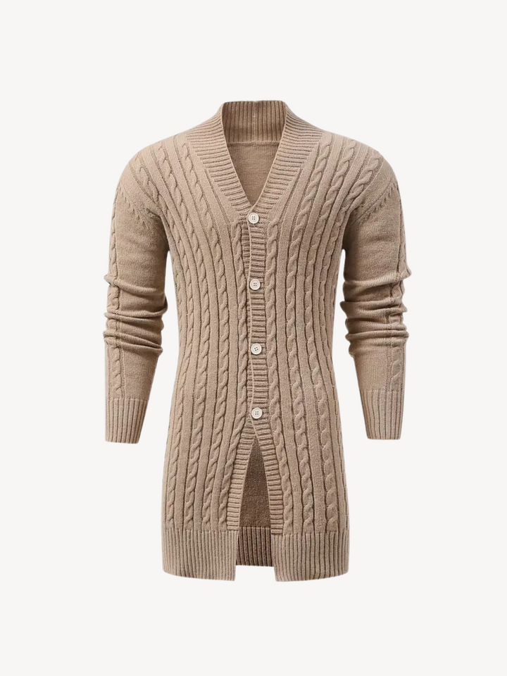 Levoire | Veste en tricot avec texture douce Beige