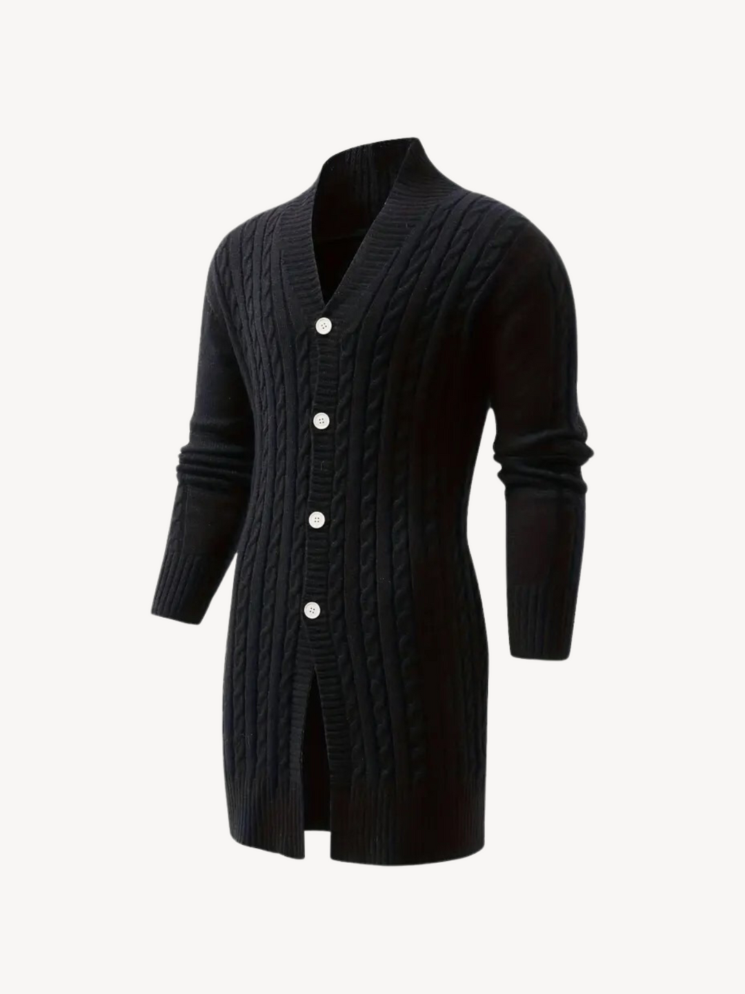 Levoire | Veste en tricot avec texture douce