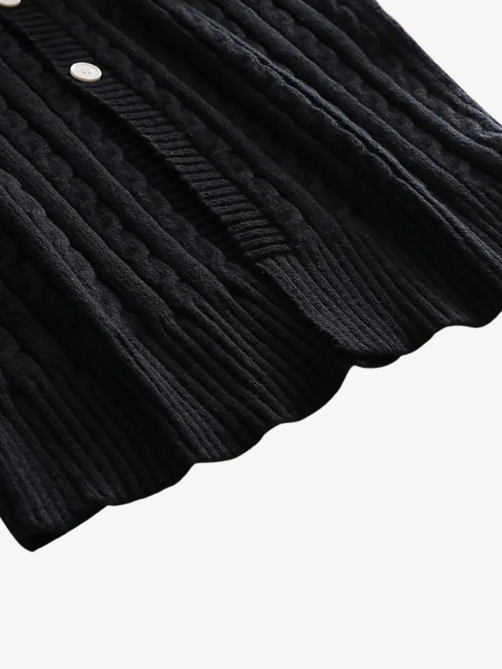 Levoire | Veste en tricot avec texture douce
