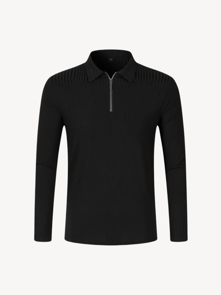 Levoire | Veste à capuche avec fermeture éclair Noir