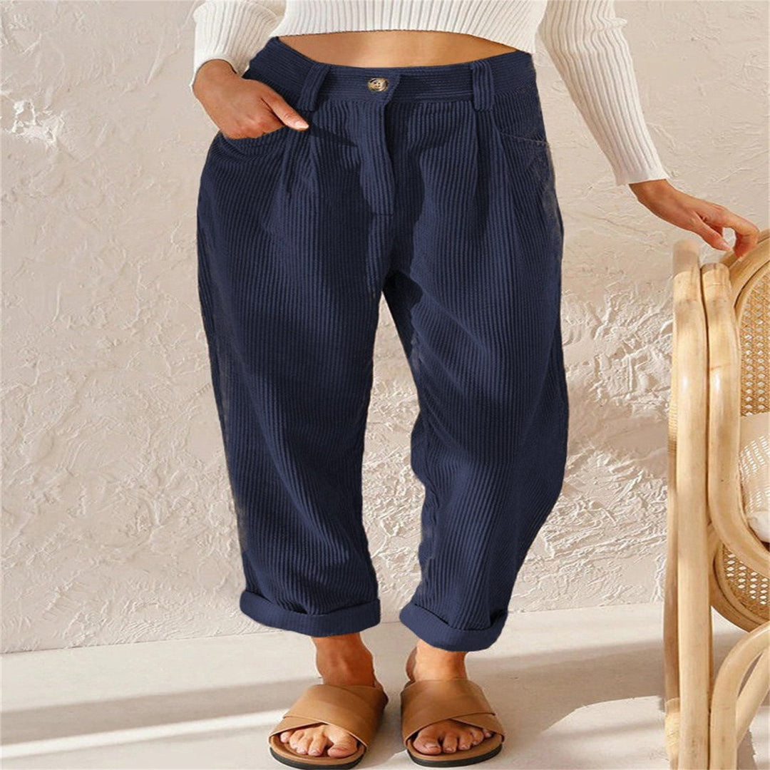 Levoire | Taille Haute Coupe Ample Pantalon Baggy Pantalon Pour Femmes