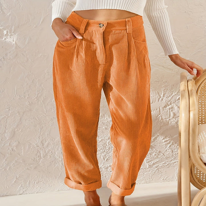 Levoire | Taille Haute Coupe Ample Pantalon Baggy Pantalon Pour Femmes