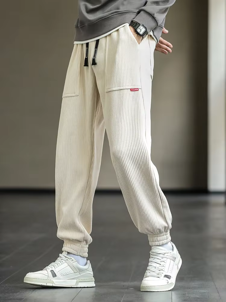 Levoire | Baggy Coupe Ample Joggers Hommes Joggers Beige