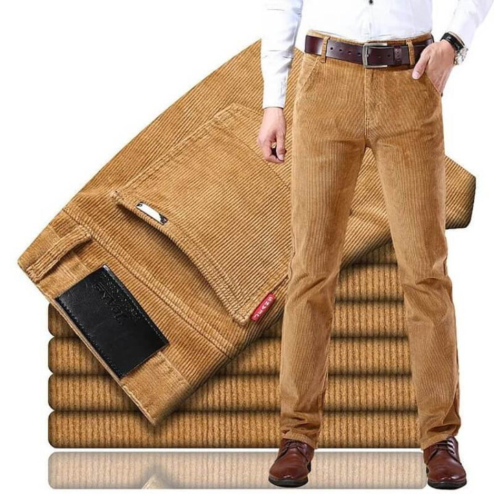 Levoire | Pantalon Homme Regular Fit Droit Jeans Pantalons Hommes Khaki