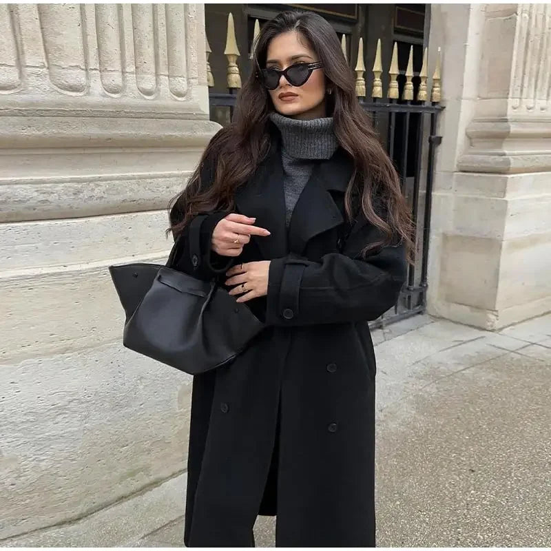 Levoire | Manteau Long Élégant Pour Femmes