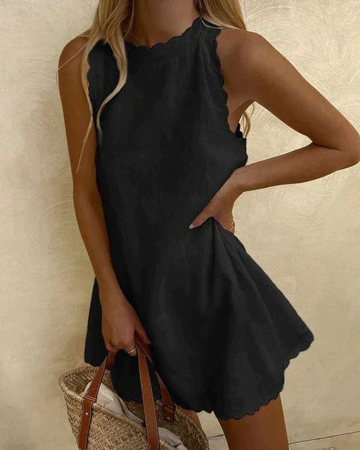 Levoire | Robe D'Été Sans Bretelles Pour Femmes Angela Noir