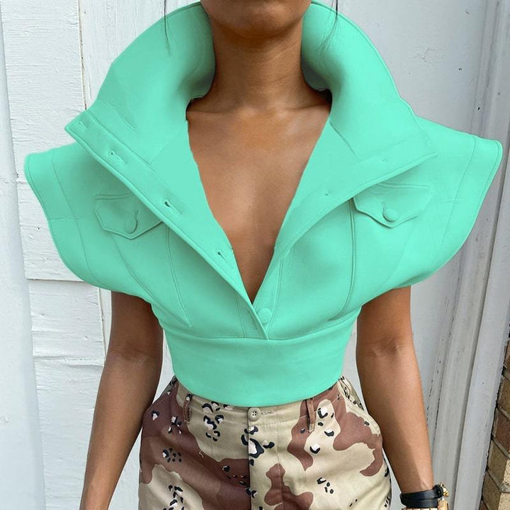 Levoire | veste de pluie mode VERT MENTHE