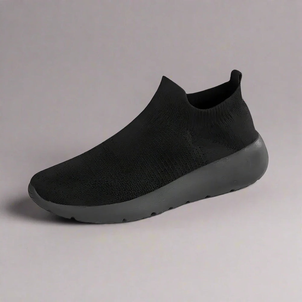 Levoire | Chaussures De Santé Ajustables Avec Soutien Plantaire Noir