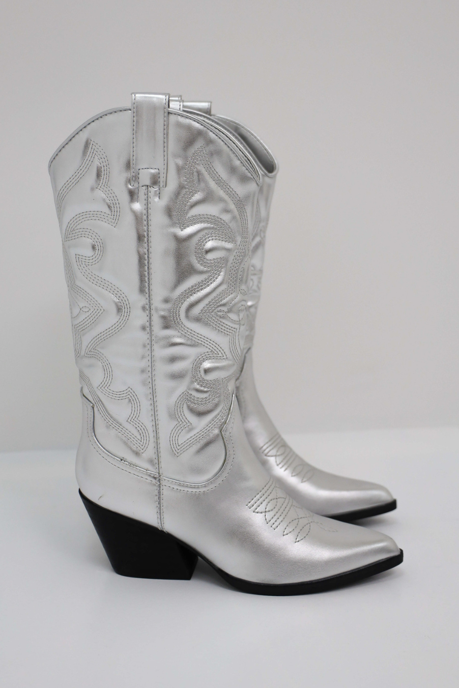 Levoire | Bottes De Cowgirl Mi-Hauteur À Tige Pour Femmes