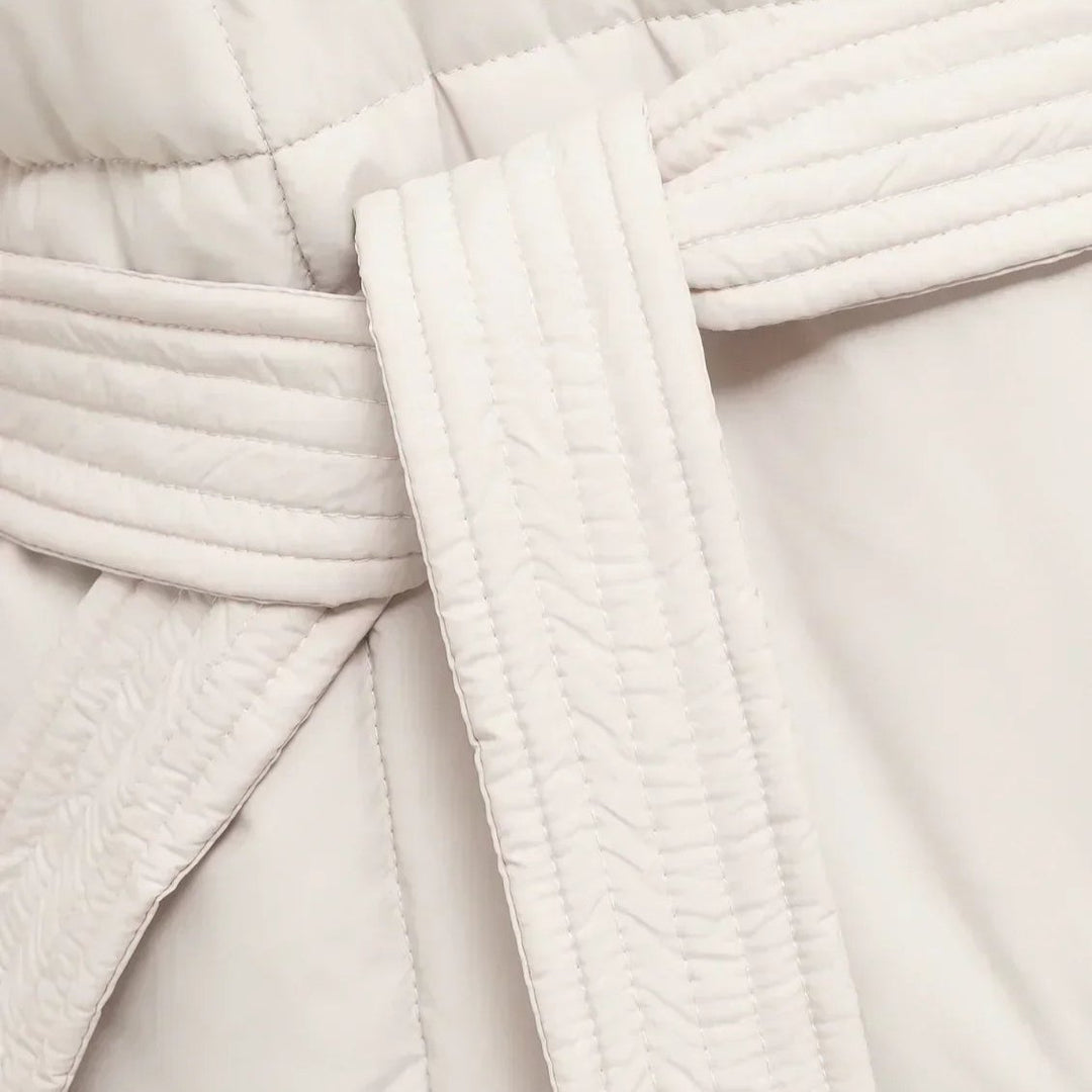Levoire | Veste Longue Tempérée À Manches Avec Poches