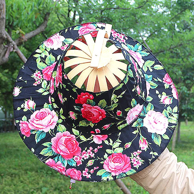 Levoire | Chapeau avec Style Élégant et Protection Solaire pour Femmes Rose noire