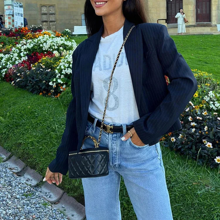 Levoire | Blazer Pour Femmes Tendance, À Coupe Courte